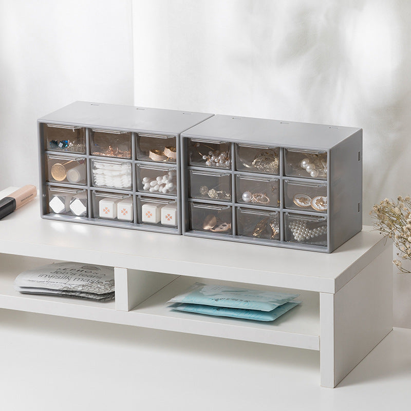Multi-Compartment Desktop Storage box