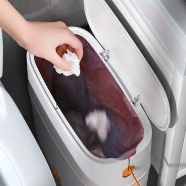 Toilet trash can