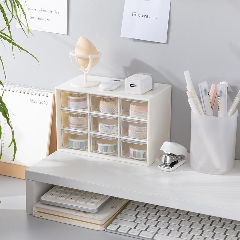 Multi-Compartment Desktop Storage box
