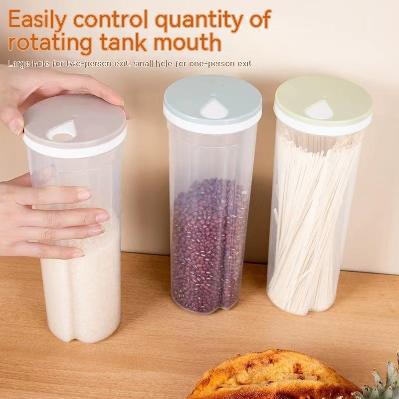 Round Noodles Kitchen Storage Box