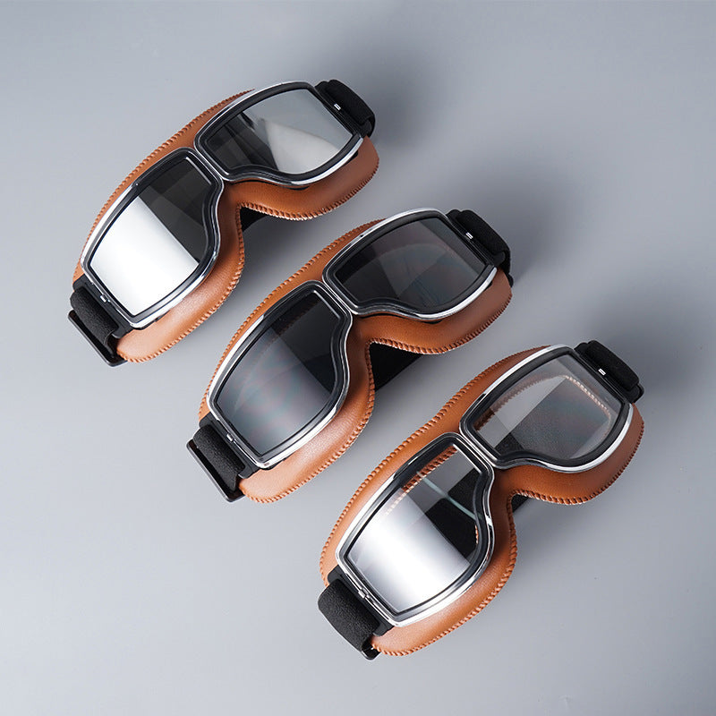 Retro Style Riding Goggles